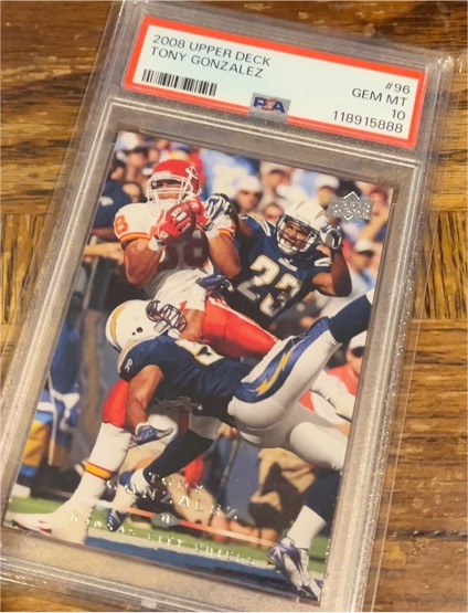 2008 Upper Deck #96 Tony Gonzalez — front