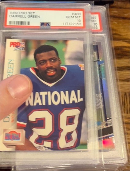 1992 Pro Set #408 Darrell Green — front
