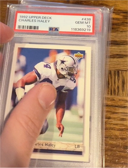 1992 Upper Deck #438 Charles Haley — front