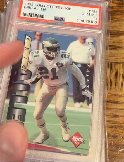 1995 Collector's Edge #135 Eric Allen — front