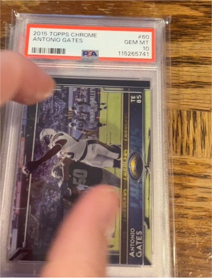 2015 Topps Chrome #60 Antonio Gates — front