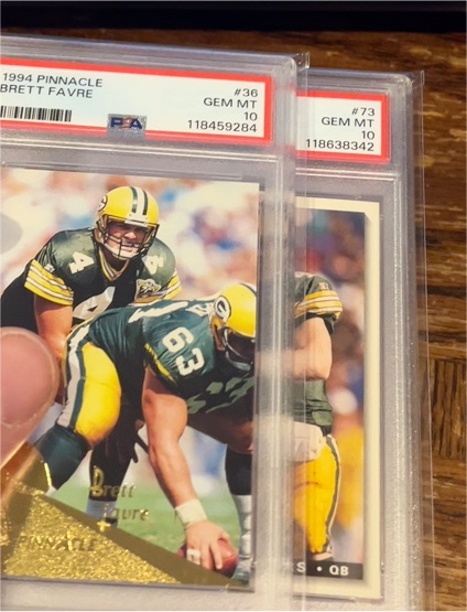 1994 Pinnacle #36 Brett Favre — front