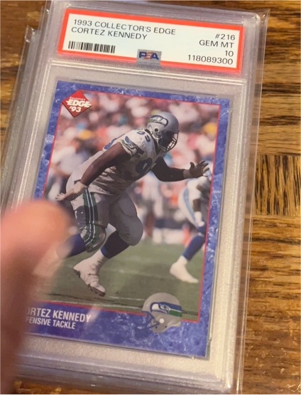 1993 Collector's Edge #216 Cortez Kennedy — front