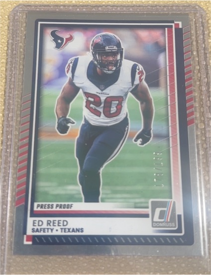 2025 Donruss #176 Ed Reed — front
