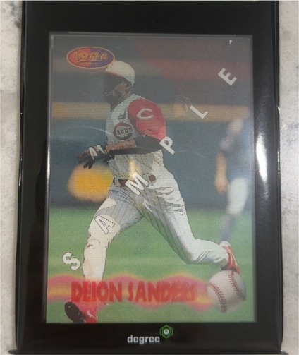 1994 Sportflics Rookie/Traded #25 Deion Sanders — front