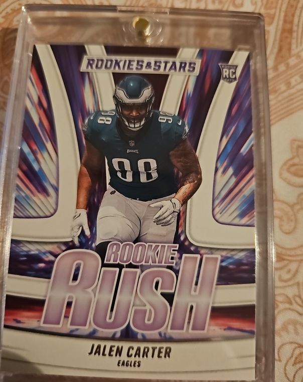 2023 Panini Rookies & Stars #RR-8 Jalen Carter Rookie Rush — front