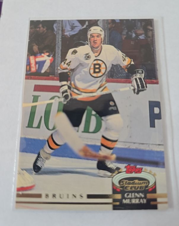 1992-93 Topps Stadium Club #393 Glenn Murray — front