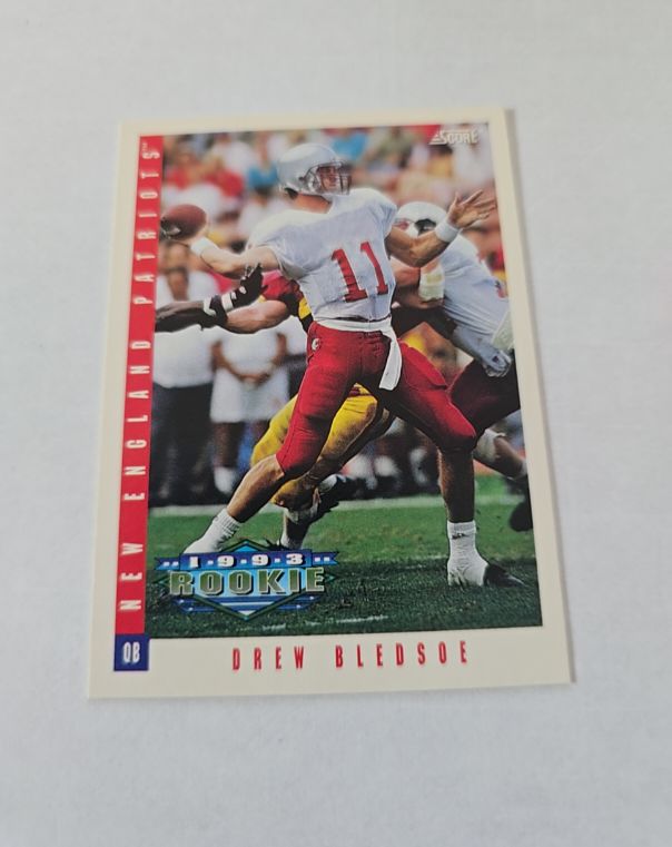 1993 Score #308 Drew Bledsoe — front