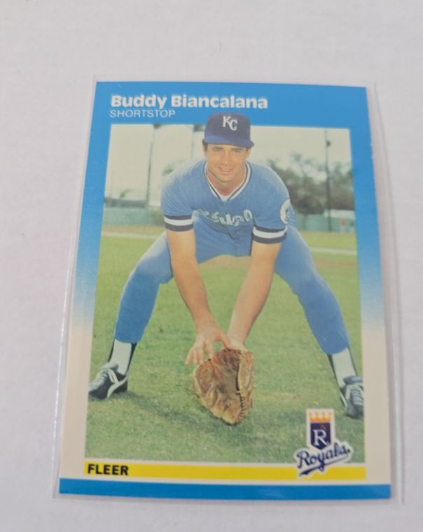 1987 Fleer #364 Buddy Biancalana — front