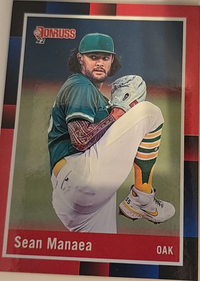 2022 Donruss #254 Sean Manaea — front