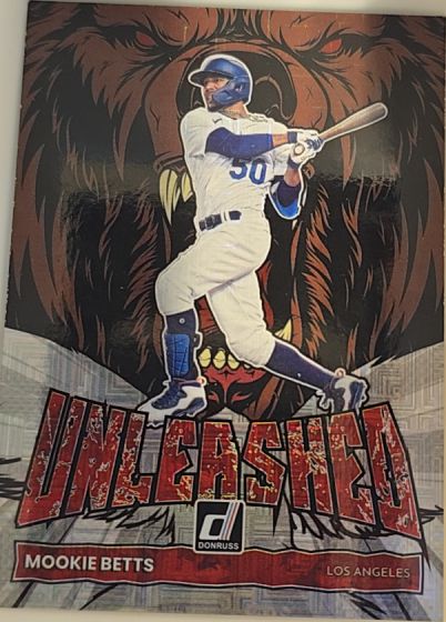 2022 Donruss Unleashed #UL-4 Mookie Betts — front