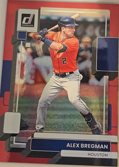 2022 Donruss #110 Alex Bregman — front