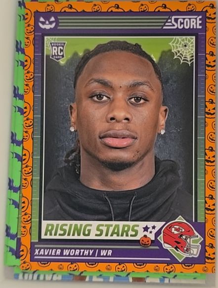 2024 Panini Score-A-Treat #50 Xavier Worthy — front