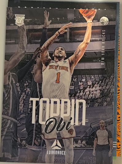 2020-21 Panini Chronicles #159 Obi Toppin — front