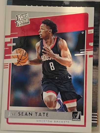 2020-21 Panini Chronicles Donruss Rated Rookie #197 Jae'Sean Tate — front