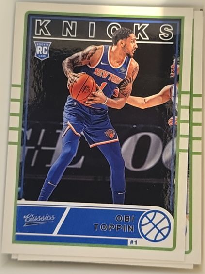 2020-21 Panini Chronicles Classics #643 Obi Toppin — front