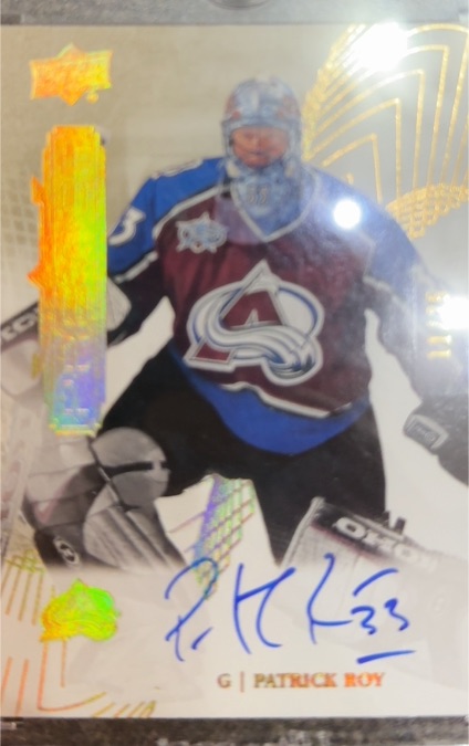 1996 Upper Deck SP Authentic #33 Patrick Roy — front