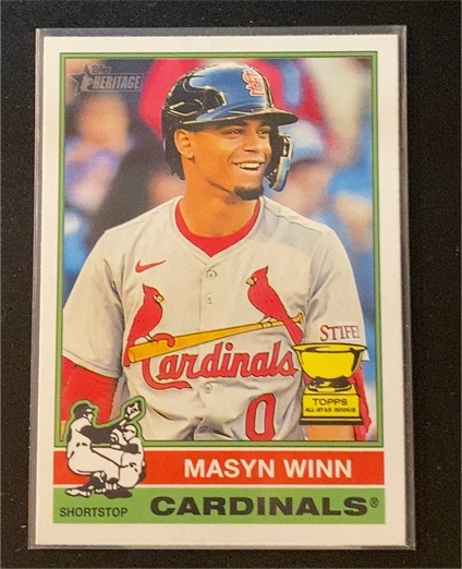 2025 Topps Heritage #103 Masyn Winn — front