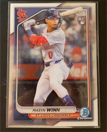 2024 Bowman Chrome #61 Masyn Winn — front
