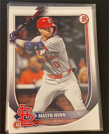 2025 Bowman #100 Masyn Winn — front