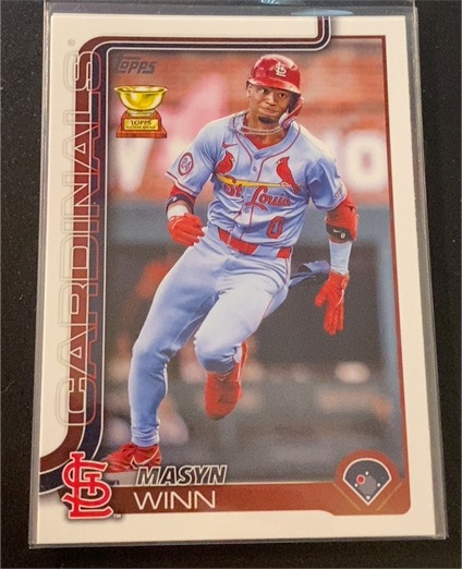 2025 Topps Series 1 #22 Masyn Winn — front