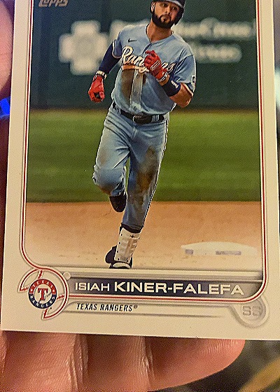 2022 Topps #93 Isiah Kiner-Falefa — front
