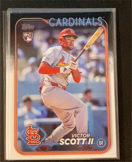 2024 Topps Update #US2 Victor Scott II — front