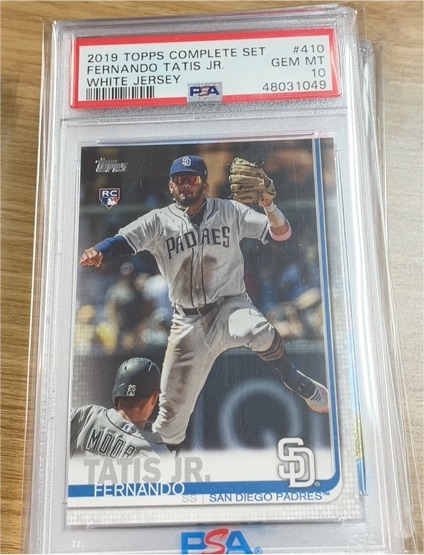 2019 Topps Complete Set #410 Fernando Tatis Jr. — front