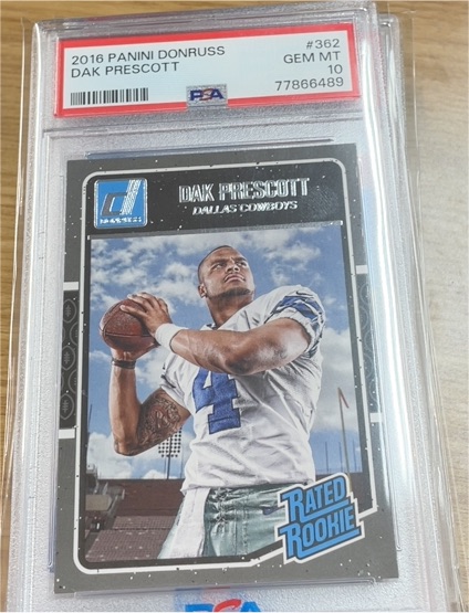 2016 Panini Donruss #362 Dak Prescott — front