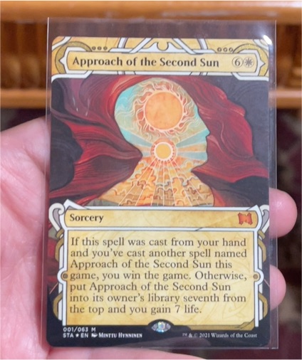 2021 Magic: The Gathering #001 Approach of the Second Sun — front