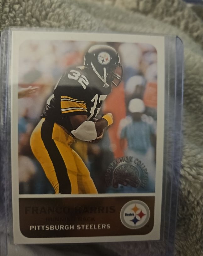 2000 Fleer Greats of the Game #4RC Franco Harris Retrospection Collection — front
