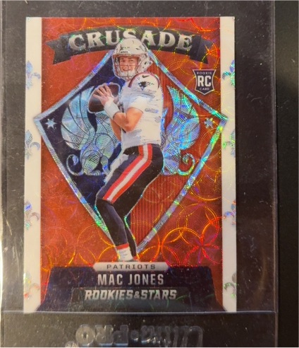 2021 Panini Rookies & Stars Crusade Red Plaid #CR-24 Mac Jones — front