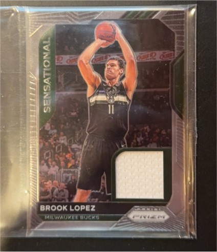 2020-21 Panini Prizm #SSW-BLP Brook Lopez — front
