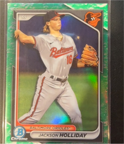 2024 Bowman Chrome Prospects #BCP-47 Jackson Holliday — front