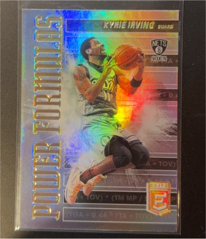2020-21 Panini Elite Power Formulas #5 Kyrie Irving — front