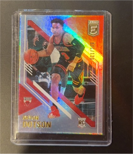 2020-21 Panini Donruss Elite #131 Devon Dotson Rookie Card — front
