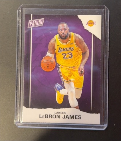 2021 Panini Father's Day #BK1 LeBron James — front