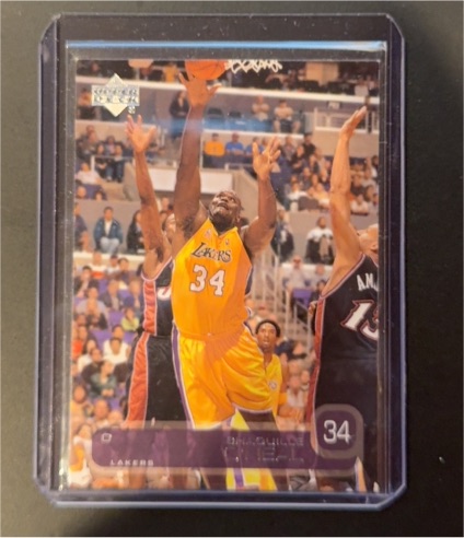 2002-03 Upper Deck #67 Shaquille O'Neal — front