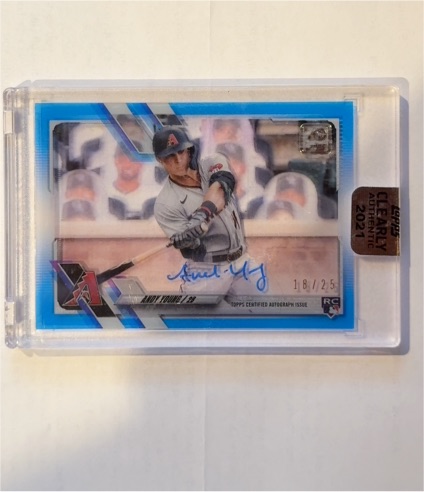 2015 Bowman Draft Chrome Draft Pick Autographs Kyle Tucker #CAAU-KT Rookie Card — front