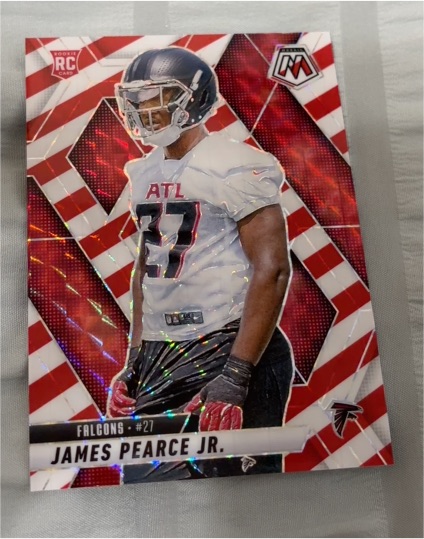 2025 Panini Mosaic #357 James Pearce Jr. — front