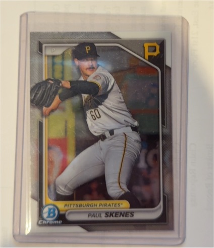 2024 Bowman Chrome Prospects #BCP-125 Paul Skenes — front