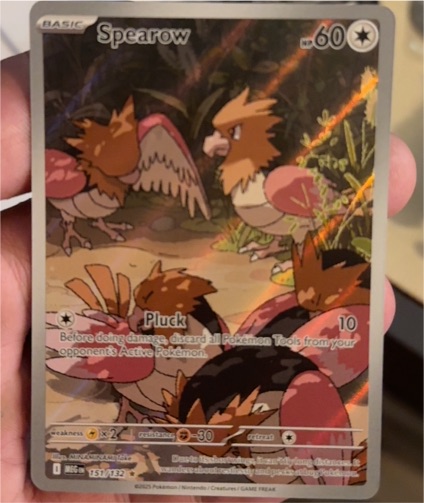 2025 Pokémon Mega Evolution #151 Spearow — front