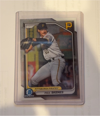 2024 Bowman Chrome Prospects #BCP-125 Paul Skenes — front