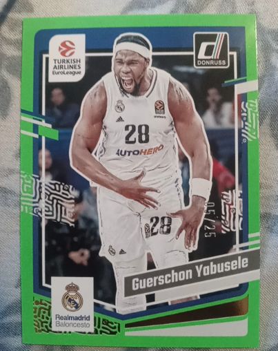 2023-24 Donruss EuroLeague #70 Guerschon Yabusele — front