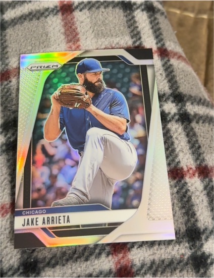 2025 Panini Prizm #181 Jake Arrieta — front