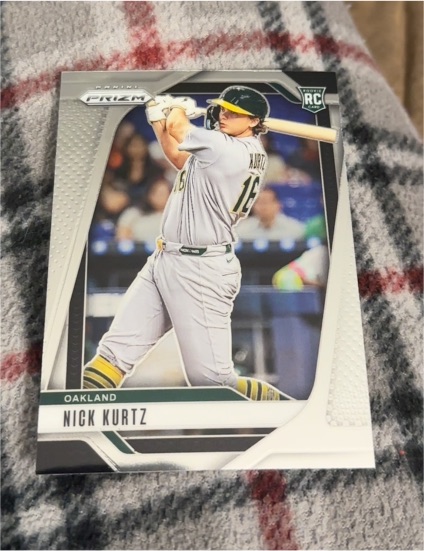 2025 Panini Prizm #213 Nick Kurtz — front