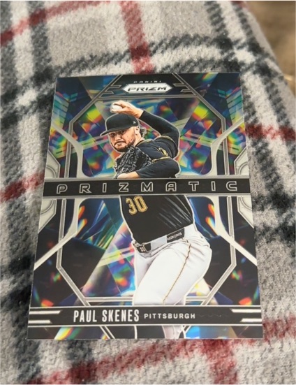 2025 Panini Prizm #7 Paul Skenes — front