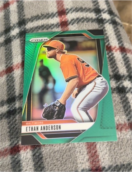 2025 Panini Prizm #65 Ethan Anderson — front