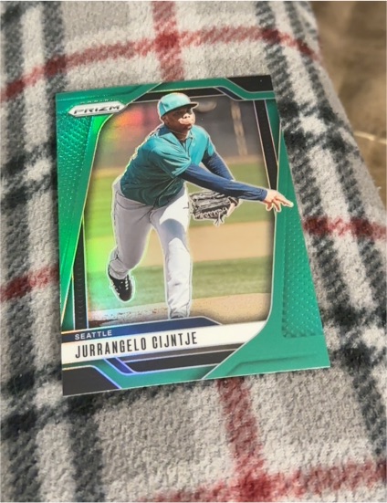 2025 Panini Prizm #238 Jurrangelo Cijntje — front