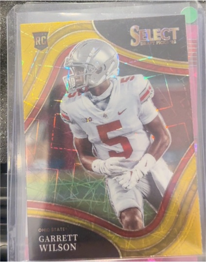 2022 Panini Select Draft Picks #104 Garrett Wilson — front